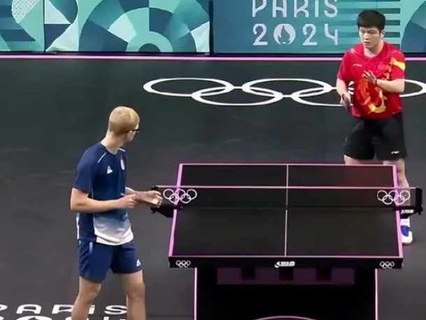 奥地利队碾压法国队，樊振东高光表现